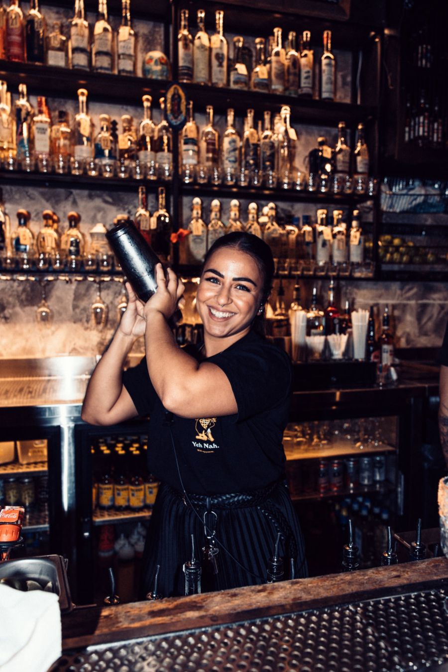 Bartender at El Grotto, Perth