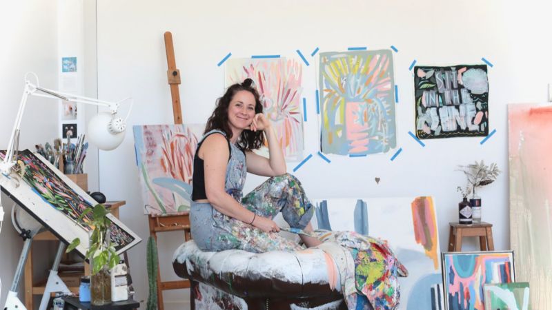 Meg Minkley is celebrating love through colour in this year’s Loud & Proud collection