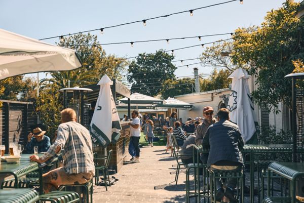  This 1890-built Williamstown pub shines bright once again, thanks to a retro-inspired refit, a sunny beer garden and an elevated pub offering and crowd-pleasing brews. 
