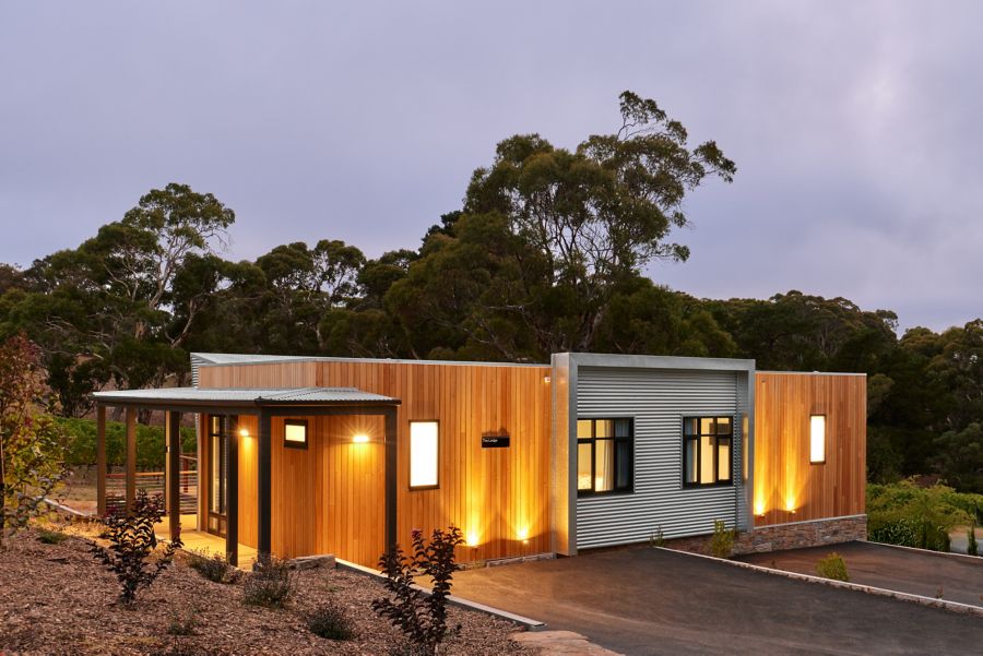 The suites at Longview Vineyard in the Adelaide Hils 