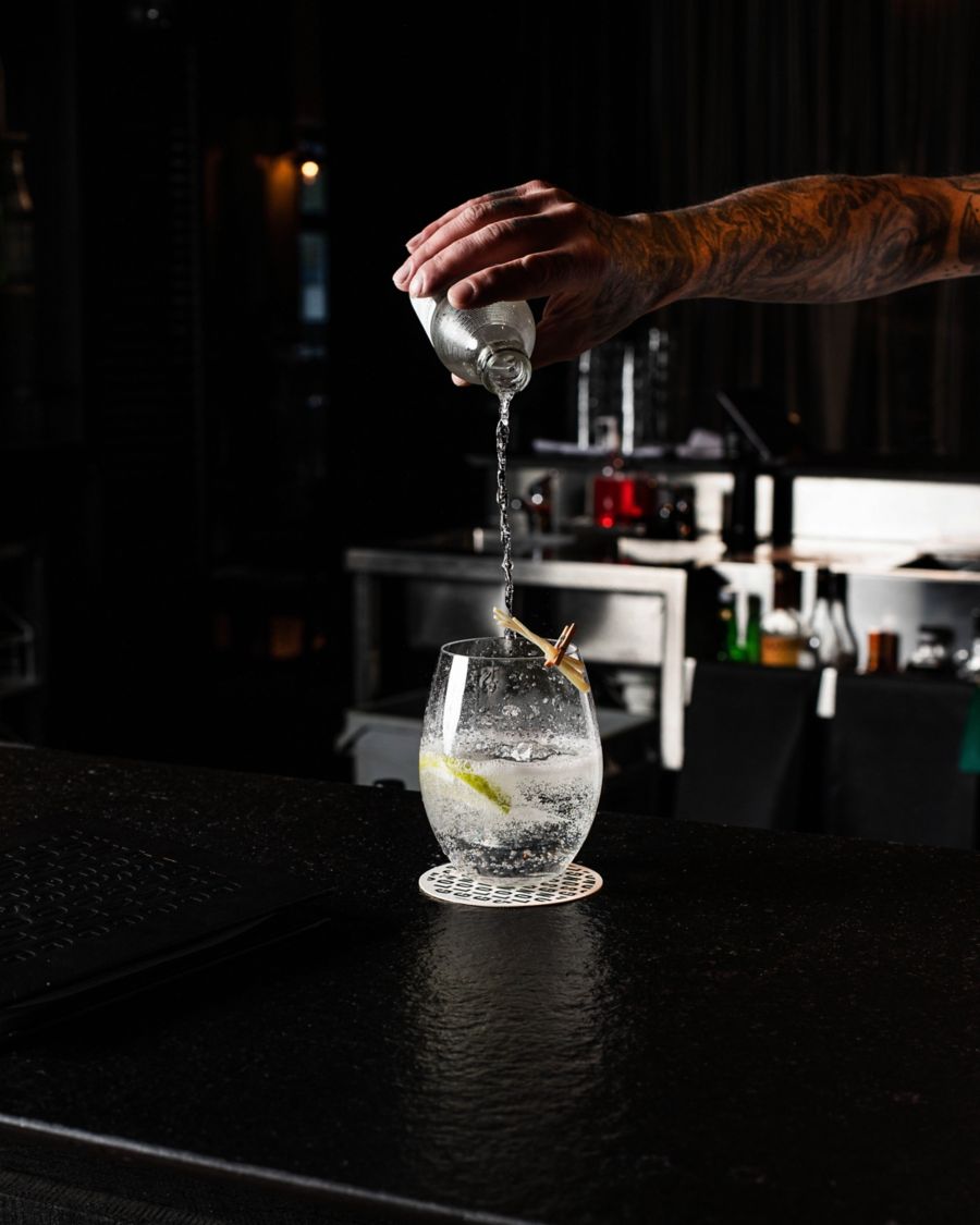 Tasty drinks served at Longsong bar, Melbourne