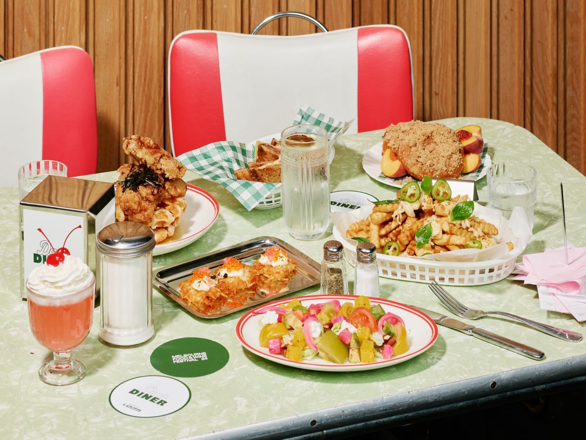 A spread of dishes on offer over MFWF at Dan's Diner