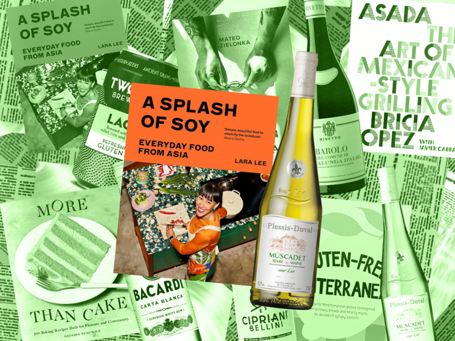 A bottle of  Plessis Duval Muscadet Sevre et Maine Sur Lie