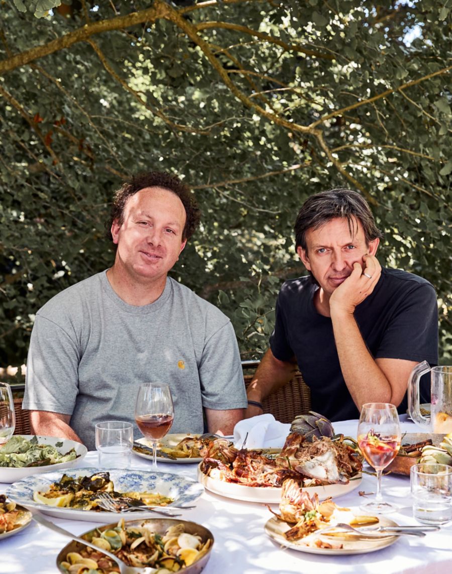 Co-authors and Meatsmith partners Troy Wheeler and Andrew McConnell 