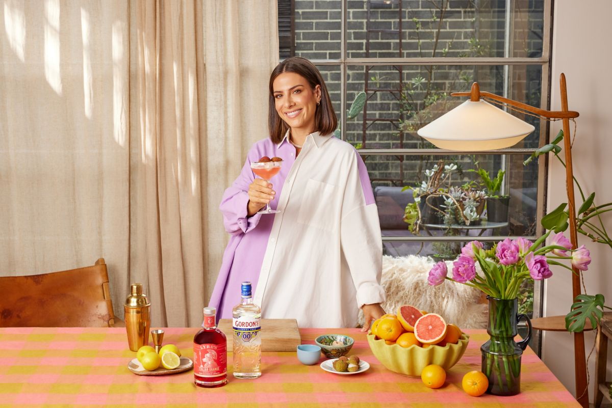 Zero* Alcohol Lychee Crusta Cocktail Recipe By Hannah Furst Easy