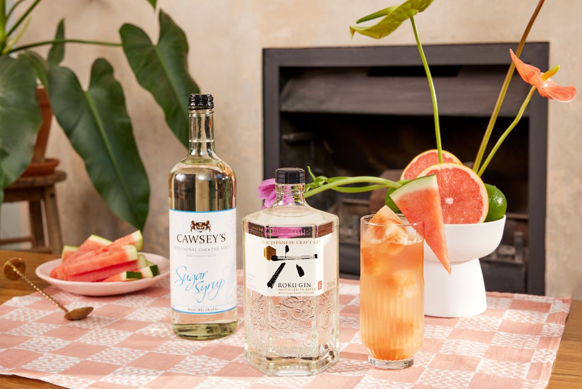 Easy Watermelon Gin Fizz Cocktail Recipe By Starr Light Sweet