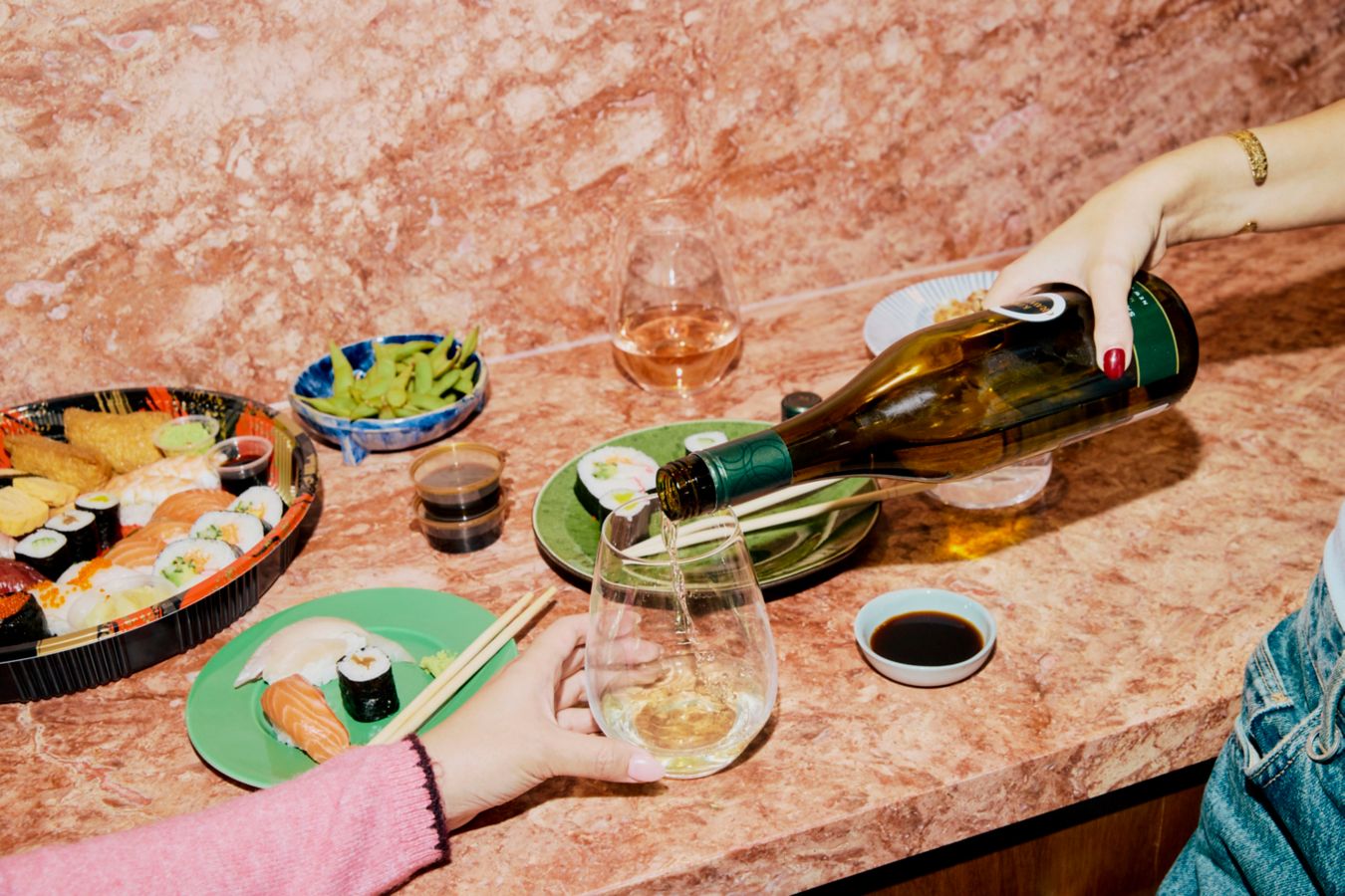 Yes, you can serve wine with sushi – here’s how