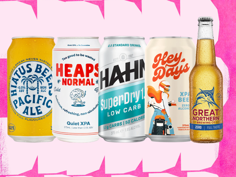 You can try these non-alc beers for $3 each right now