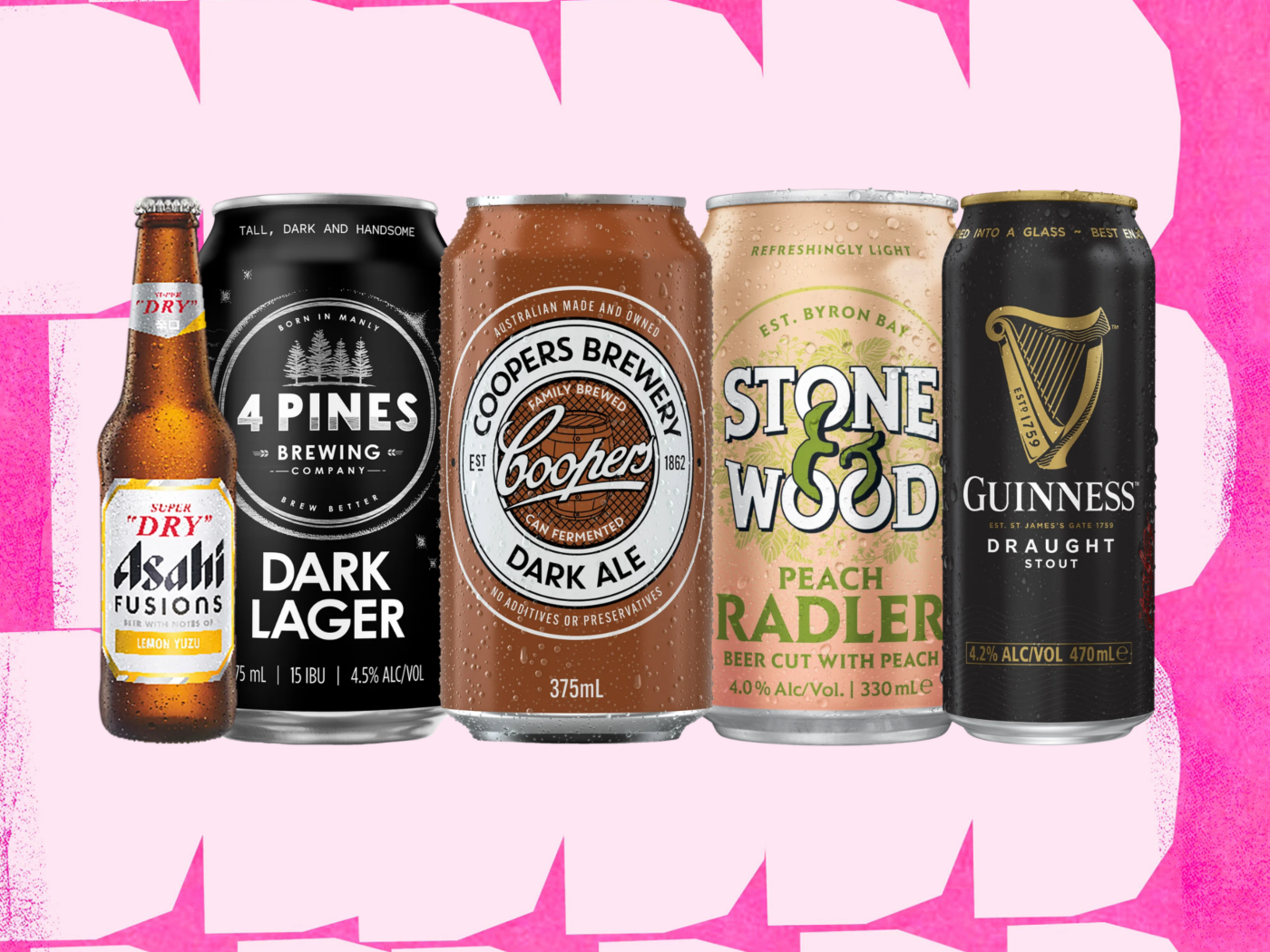 Some of the top beers available for $3 each at Dan Murphy's right now