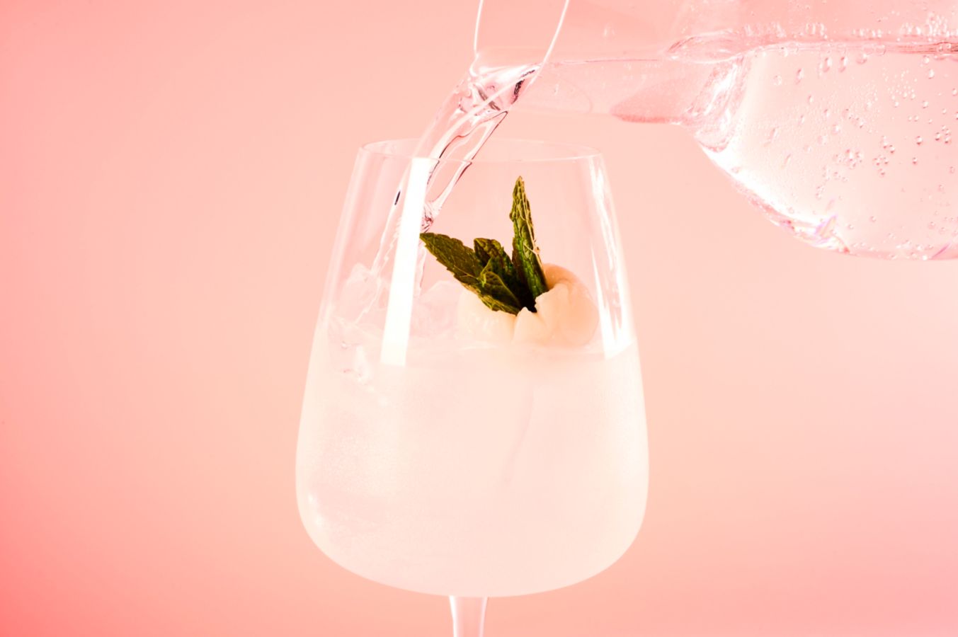 Cling onto summer with our super easy Lychee Spritz