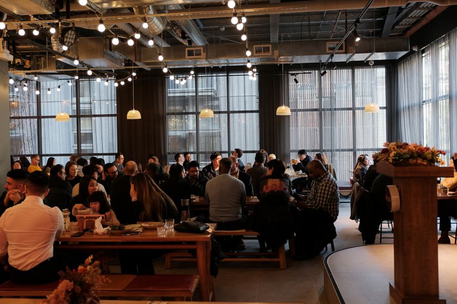 Inside Ho Liao, on the top floor of Junda Khoo's three-storey Melbourne venue