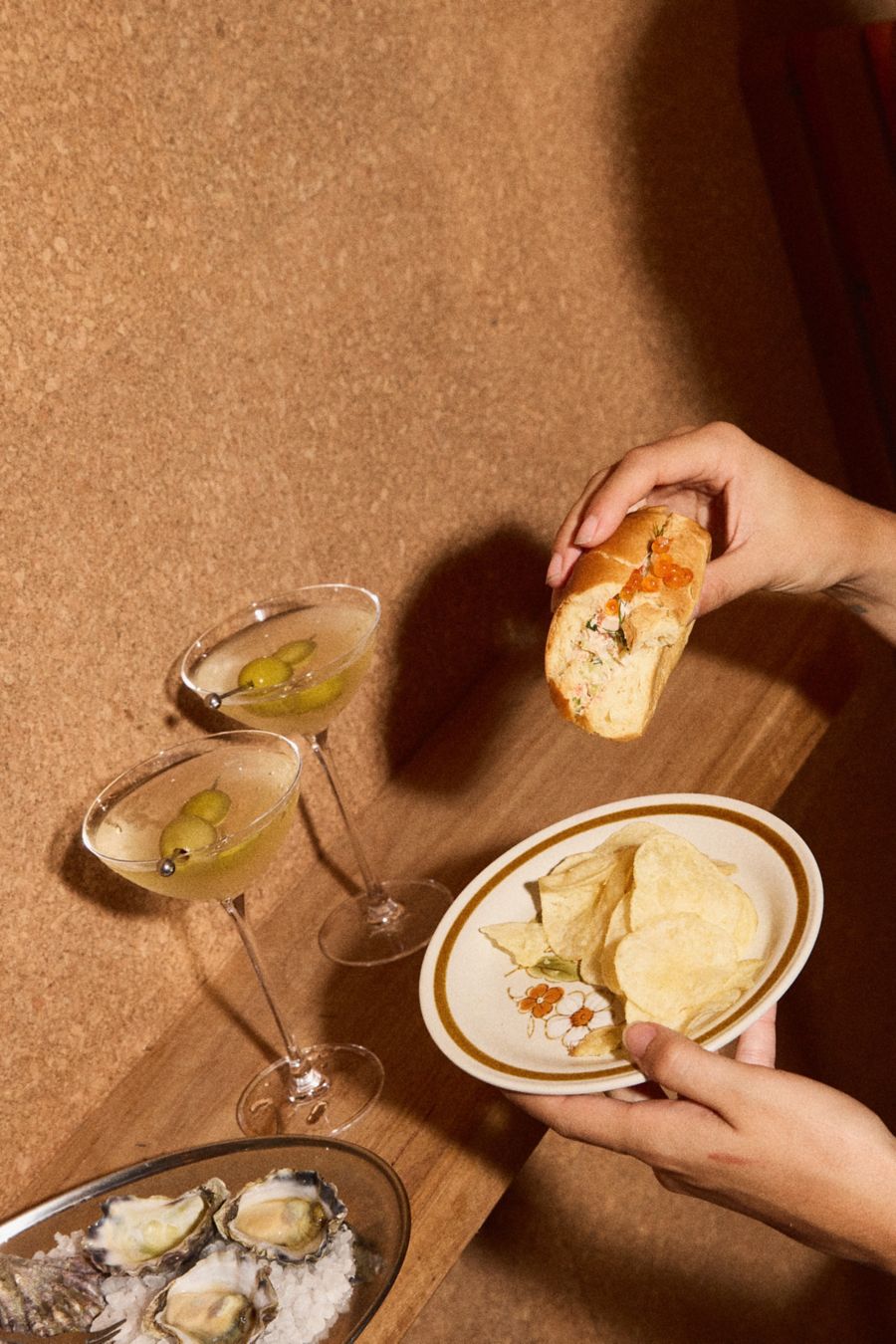 Some of the dishes at Gracie's Wine Room