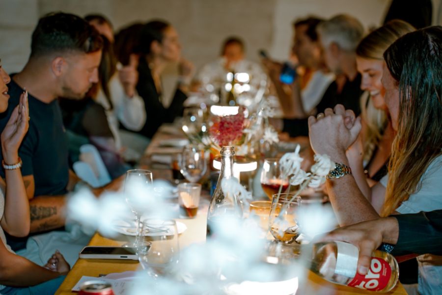 Guests at a recent Lucky Dragon Supper Club event 