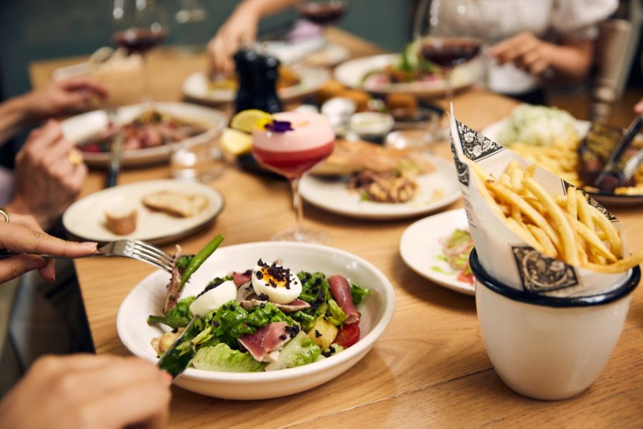 The food isn't just pub grub at Crafers Hotel 