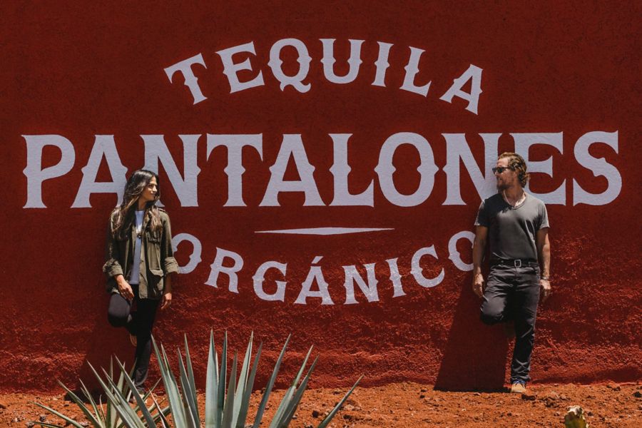 Actors Camila and Matthew McConnaughey have released their Pantalones Tequila in Australia