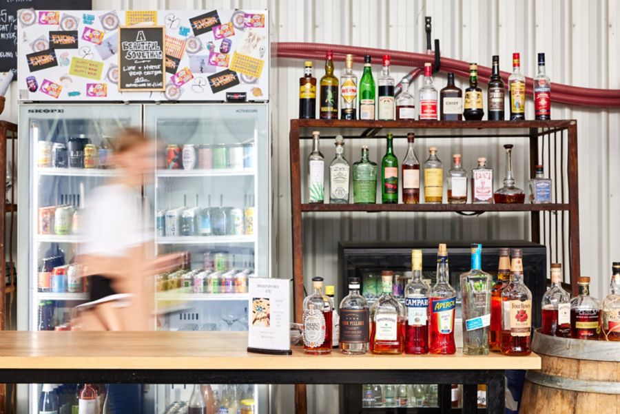 The bar at Payten & Jones