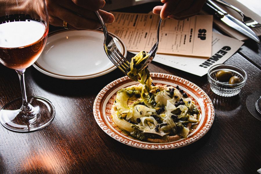 One of the dishes at Melbourne's Gemini