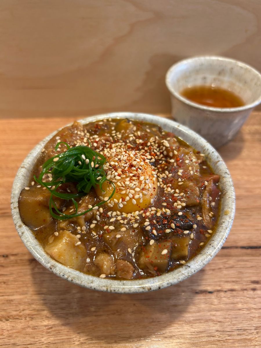The rice bowl at Ranita Ramen Bar in Hobart