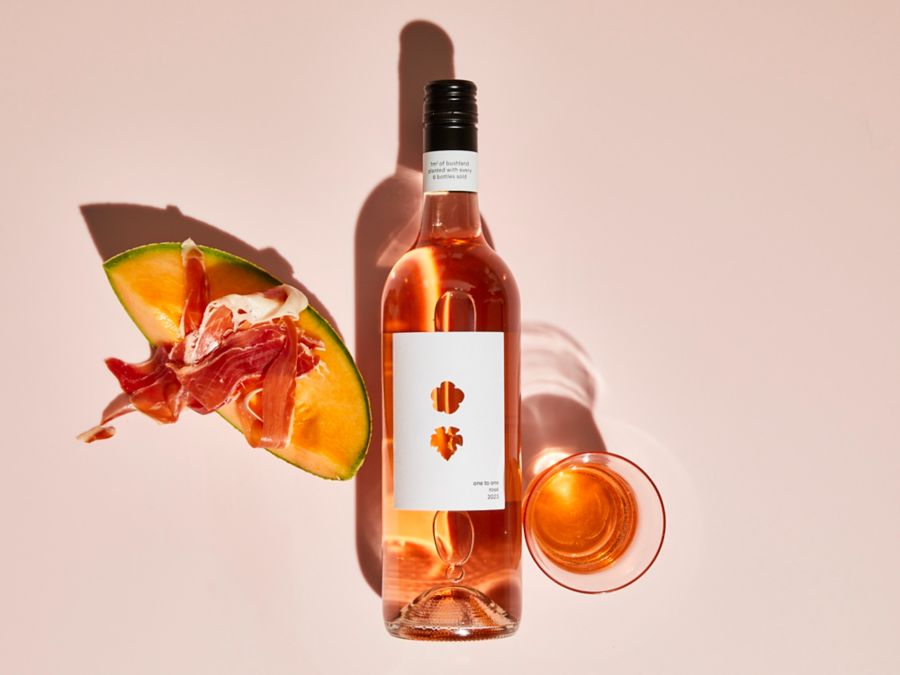 A Bottle of One to One Rosé
