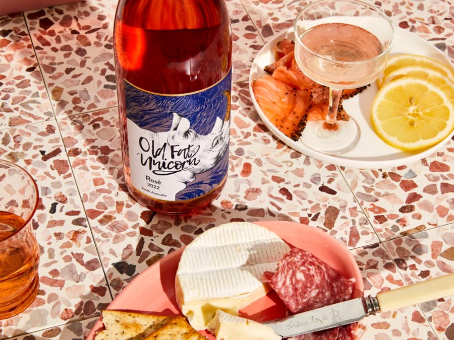 A Bottle of Old Fat Unicorn Rosé