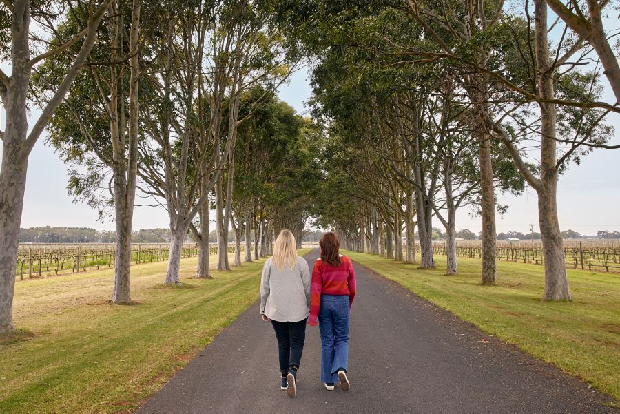 Enjoyed young and old alike at Coonawarra