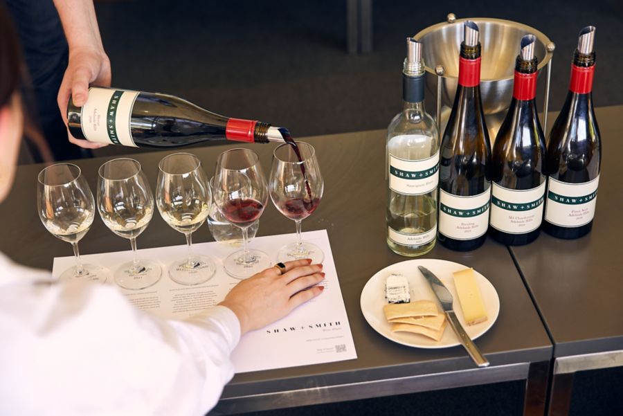 A tasting at Shaw + Smith in the Adelaide Hills