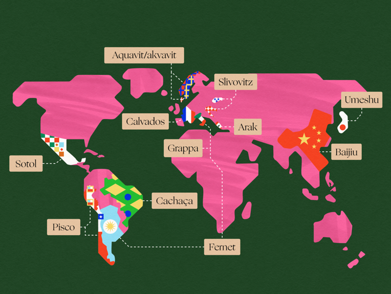 From aquavit to sotol: The global spirits hit list