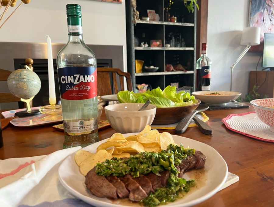  Dirty martini salsa verde 