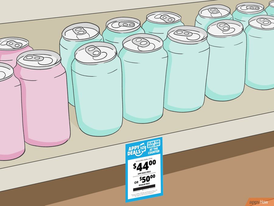 Get your eyeballs focused on scanning for light blue tickets. (Not that hard to find in a sea of orange.) Grab a bottle of somethin’ somethin’ with that ticket and head to the counter. 