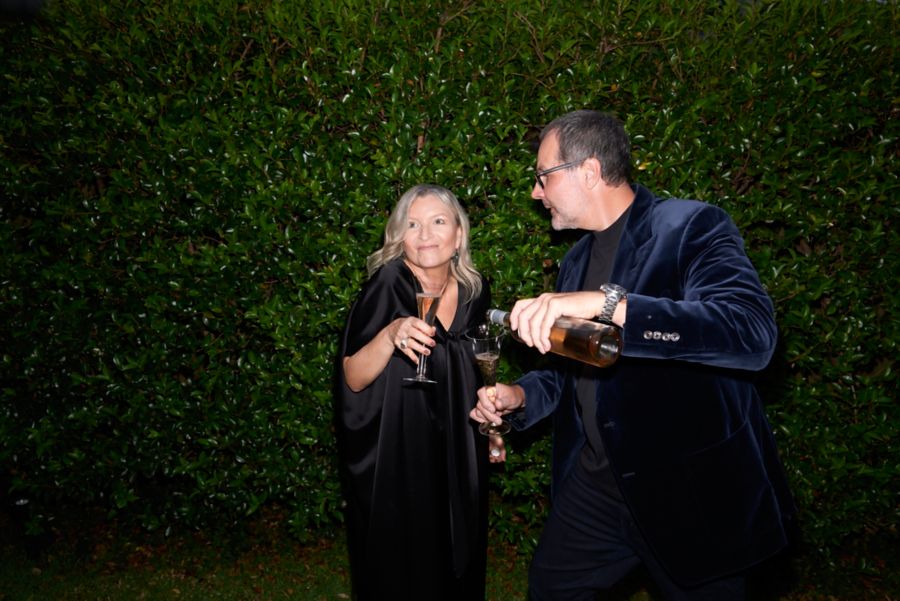 Vicki Wild and Martin Benn know how to throw a great dinner party