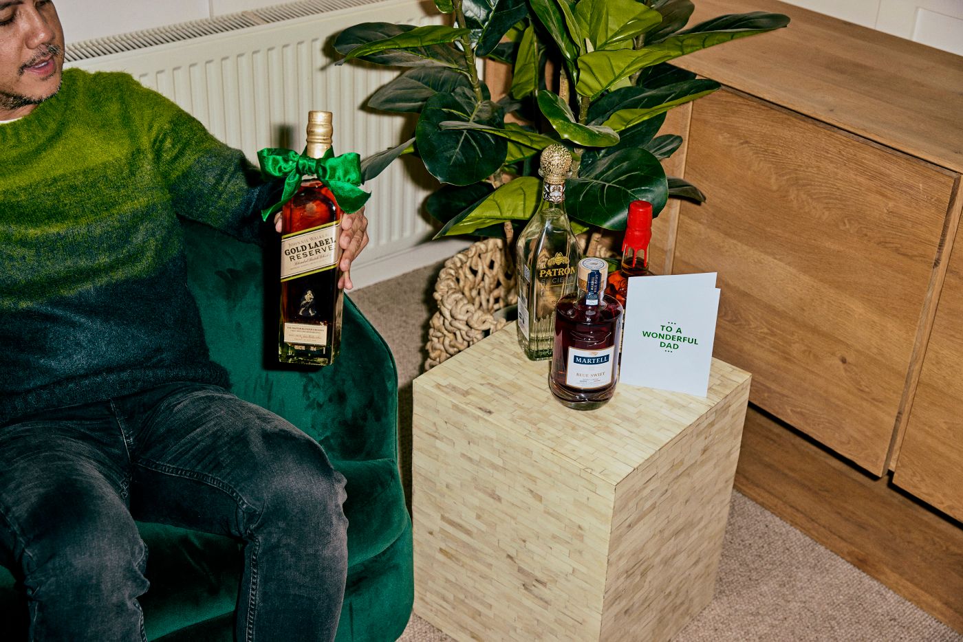A selection of spirits as gifts for Father's Day 