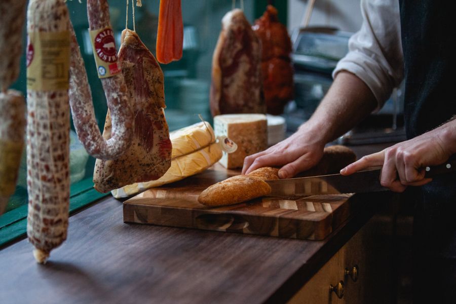 Sitting arrangement at South City Wine Bar