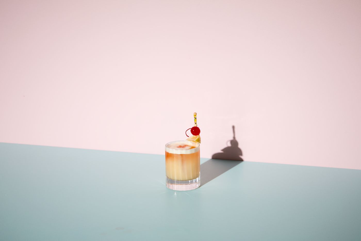 The Rum Sour cocktail