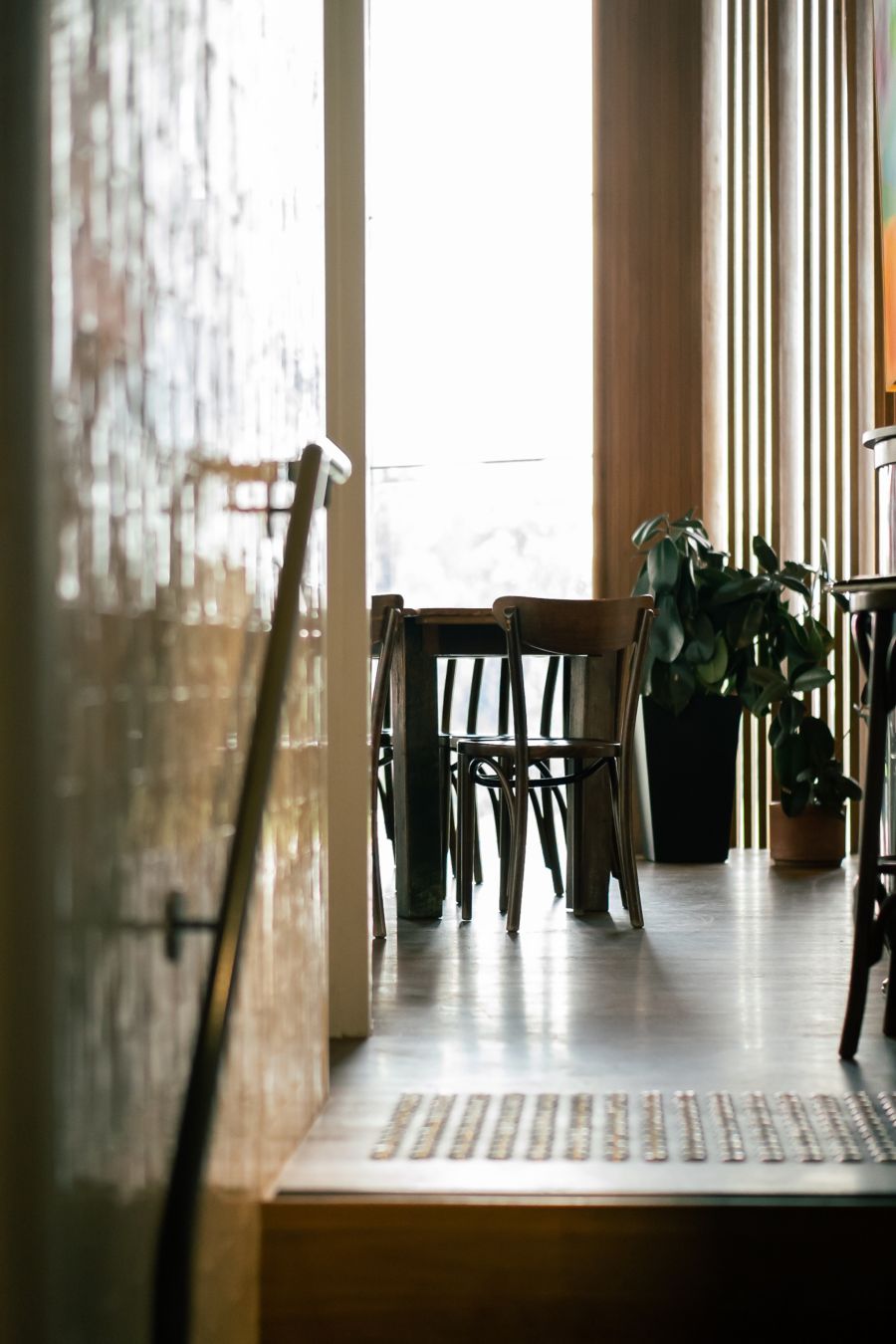 The dining space at Coquun in the NSW Hunter Valley