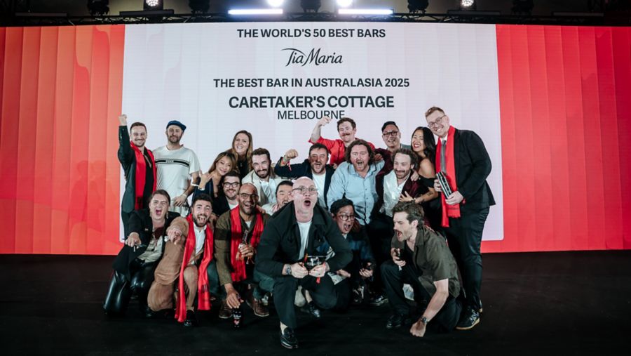 The team from Melbourne's Caretaker's Cottage, which now ranks #19 in the world