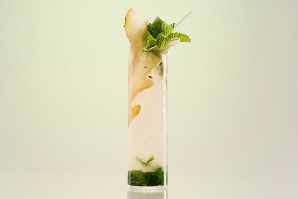 Everything we love about a Mojito, reimagined with gin and a gingery kick. 
