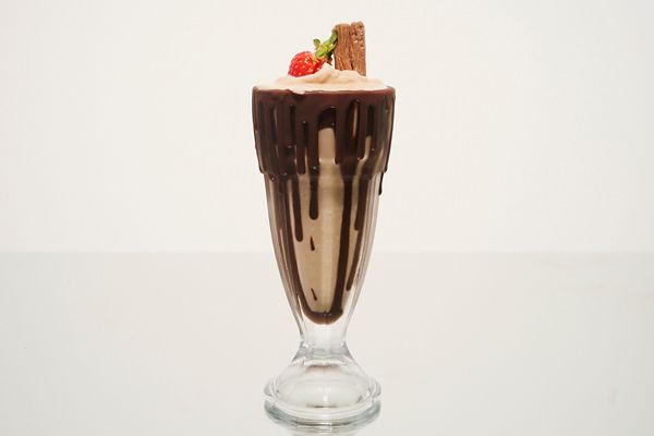 Alcoholic Chocolate Shake cocktail recipe