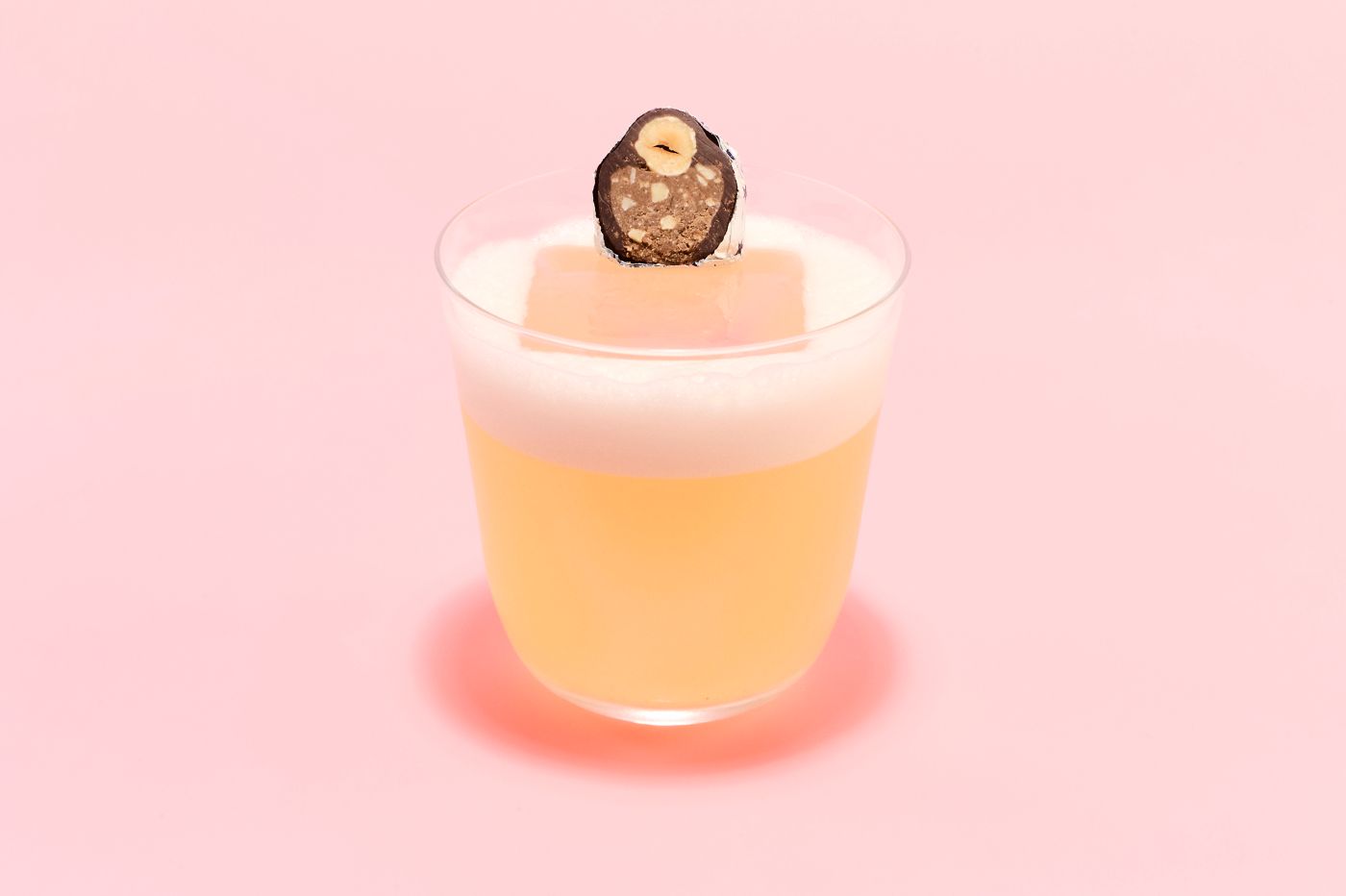 The Hazelnut Sour cocktail is nutty, fresh and silky smooth