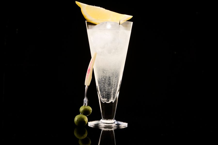 Martini Highball: fresh, bubbly twist
