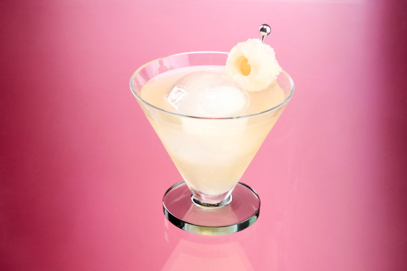 The Lychee Margarita gives the classic cocktail a tropical twist