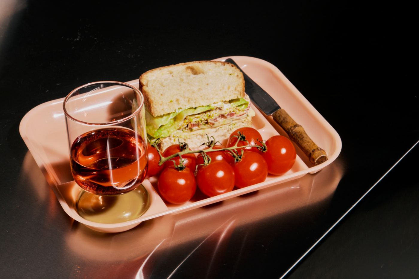 Sandwiches and Drinks