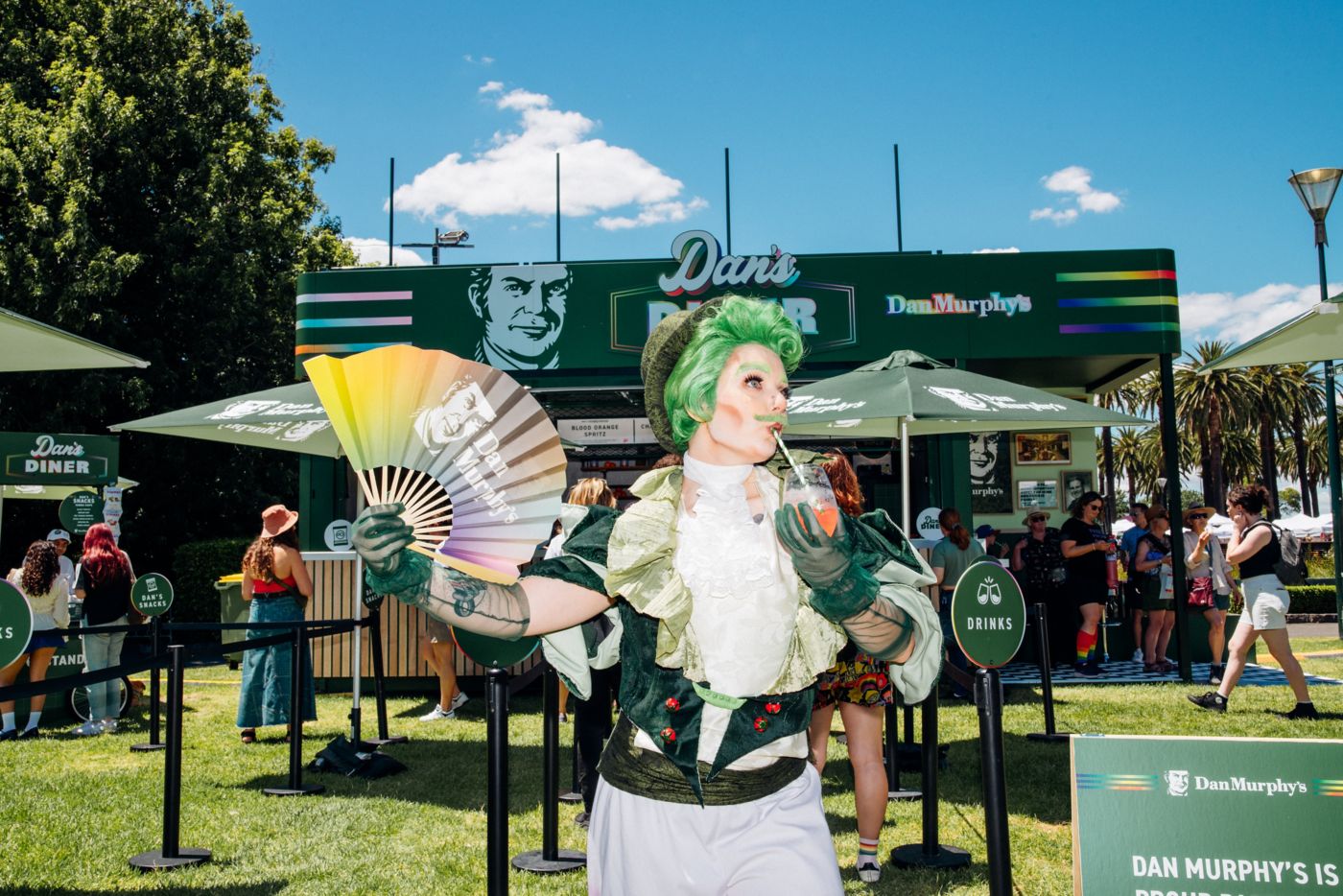 Drag king Alf Alpha at Midsumma in Melbourne  