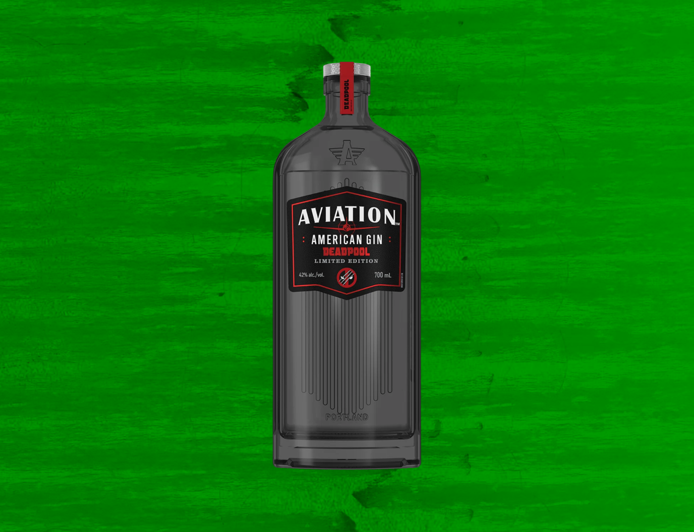 The limited edition Deadpool x Aviation Gin launched for the release of Deadpool & Wolverine 