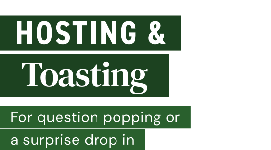 Hosting & Toasting