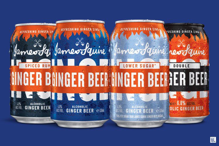 JAMES SQUIRE GINGER BEER RANGE