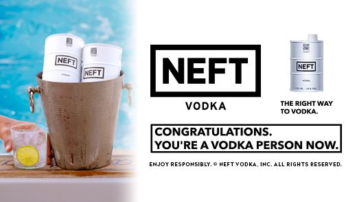  Clean, modern vodka designed to be sipped 
