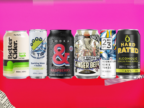  These low- and no-sugar drinks are the best kind of grab and go. 
