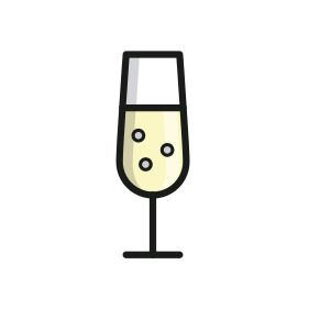 Sparkling white wine