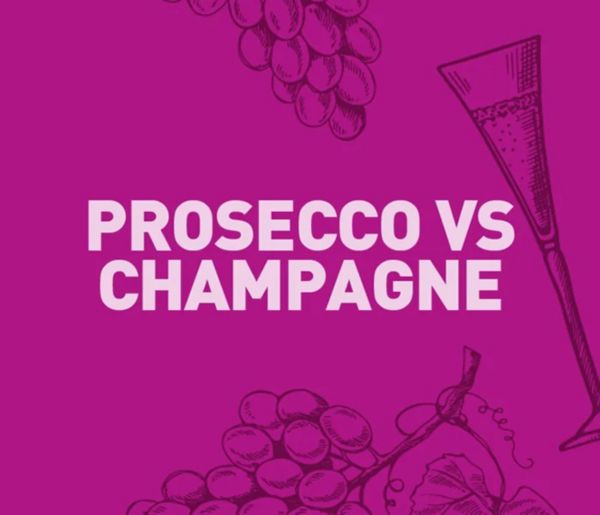 Prosecco vs Champagne